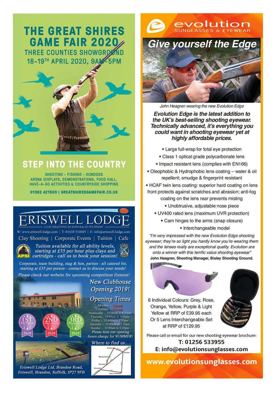 Clay Shooting Preview Pages