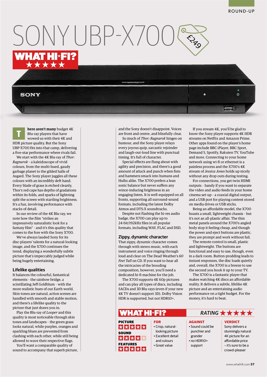What HiFi Preview Pages