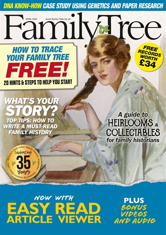 Family Tree issue Family Tree April 2020