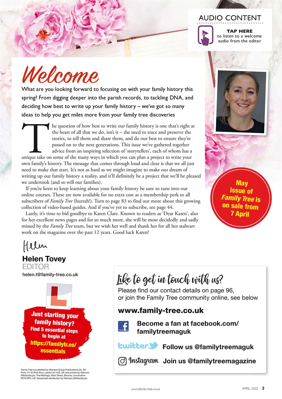 Family Tree Preview Pages