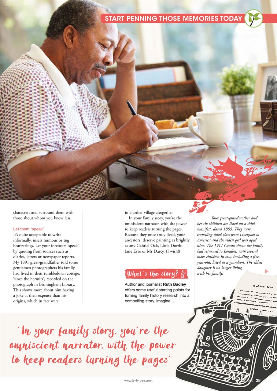 Family Tree Preview Pages