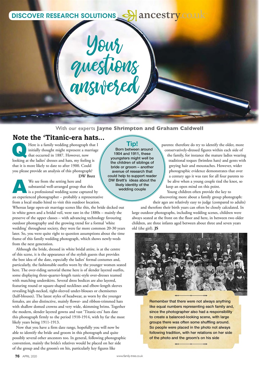 Family Tree Preview Pages