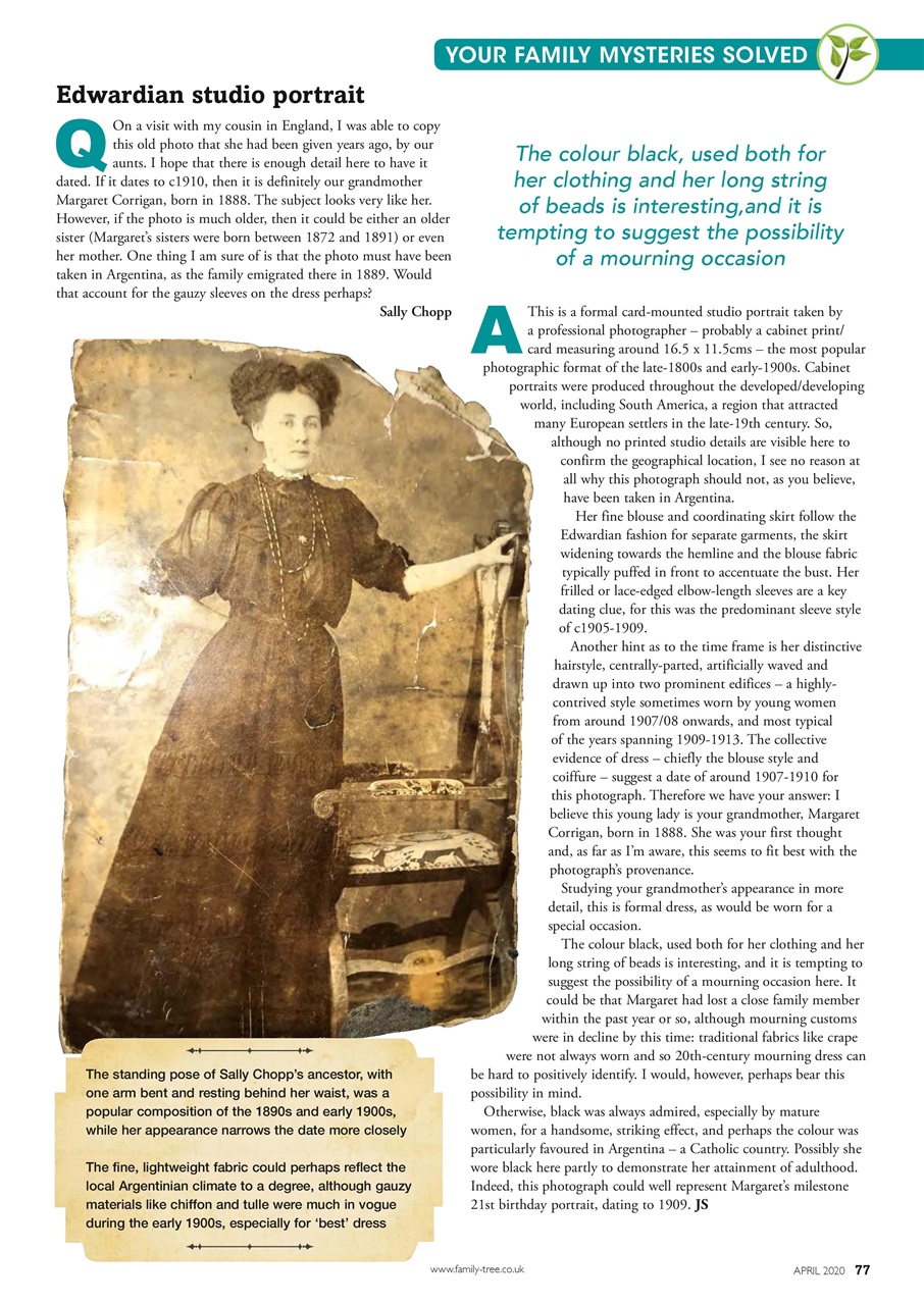 Family Tree Preview Pages