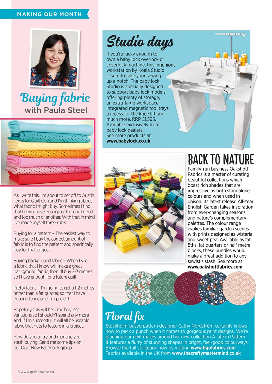 Quilt Now Preview Pages