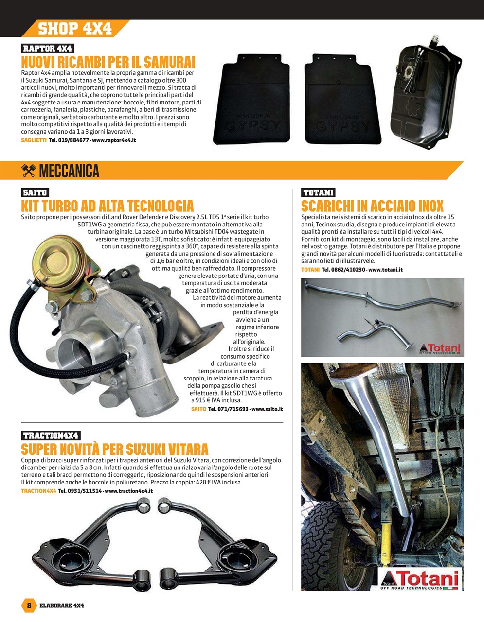 Elaborare 4x4 Preview Pages