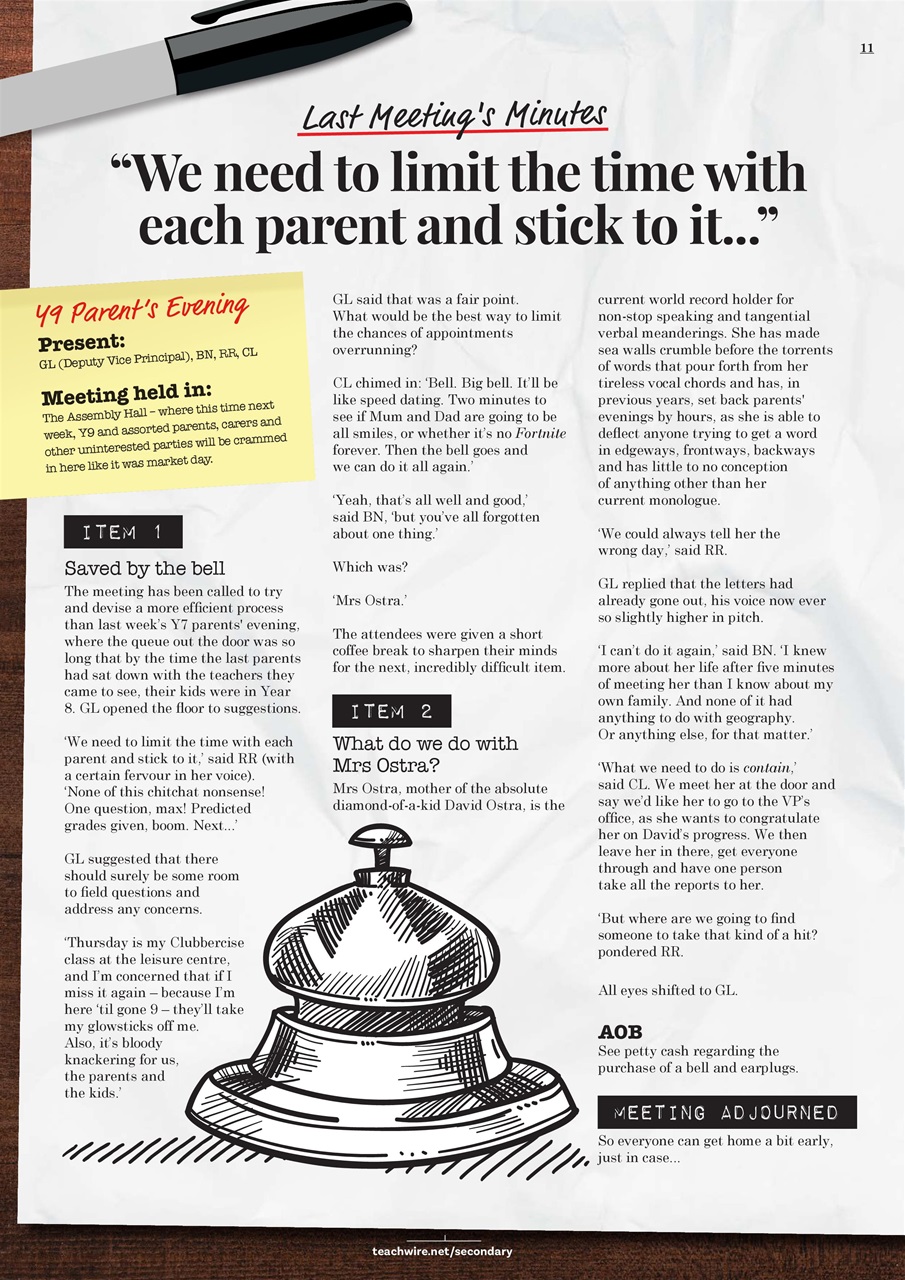 Teach Secondary Preview Pages