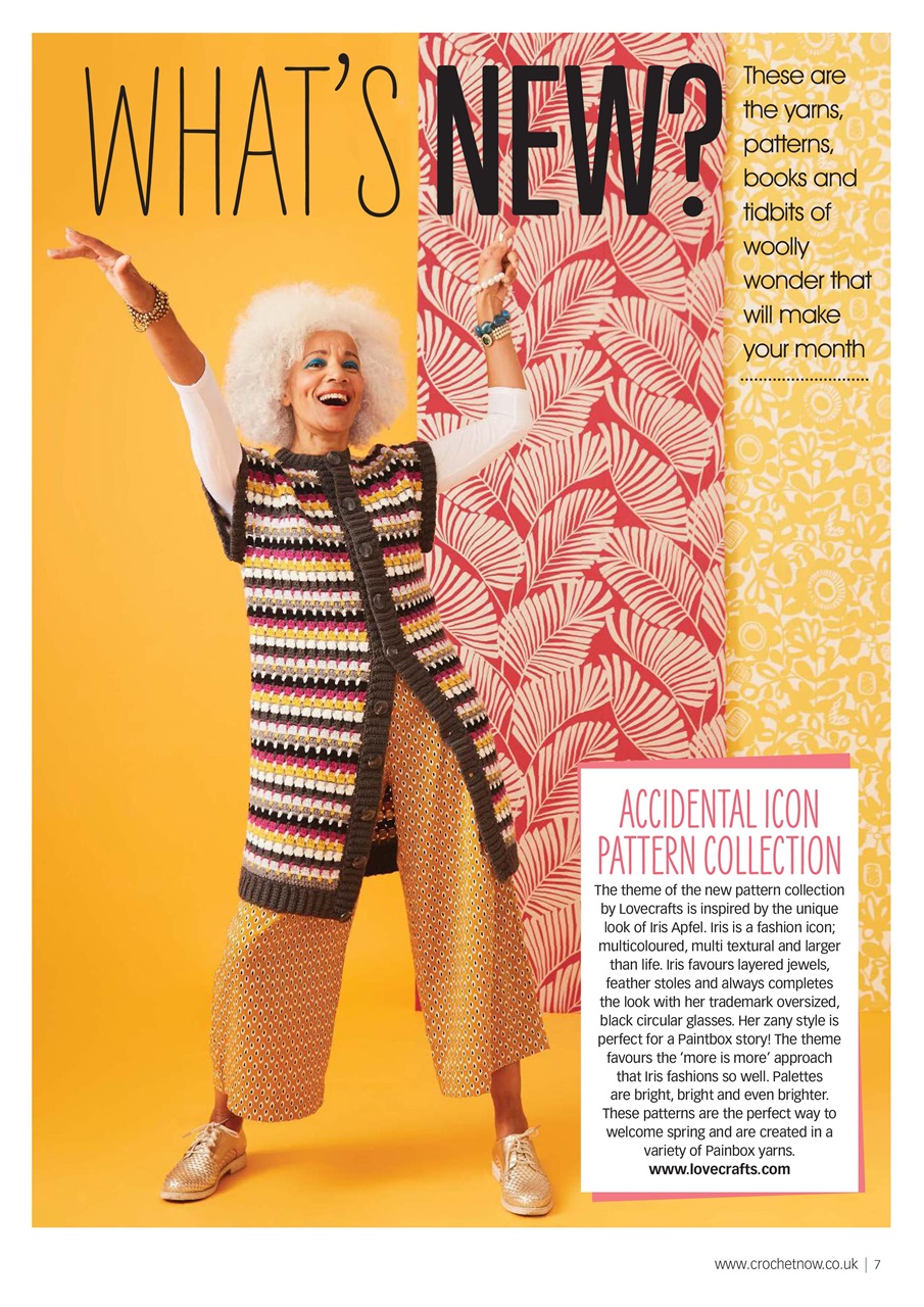 Crochet Now Magazine Preview Pages