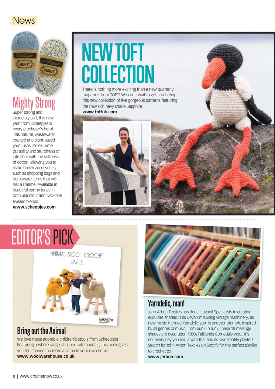 Crochet Now Magazine Preview Pages