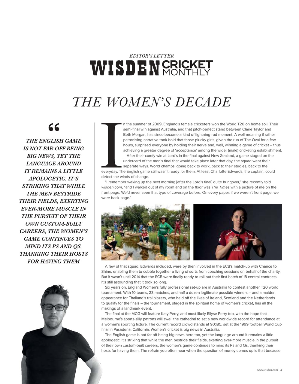 Wisden Cricket Monthly Preview Pages