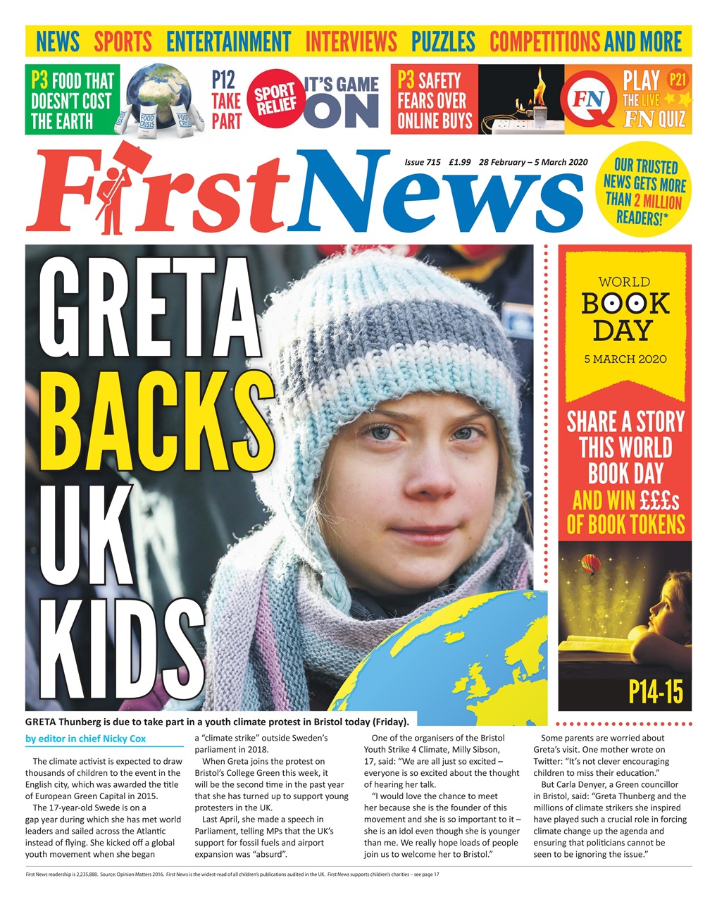 First News Preview Pages