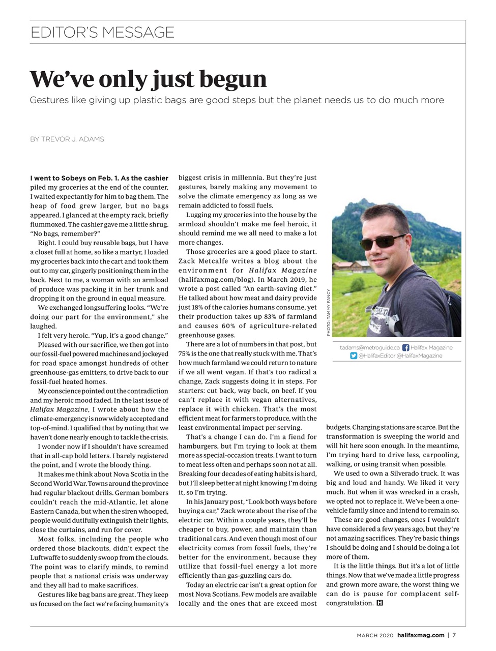 Halifax Magazine Preview Pages