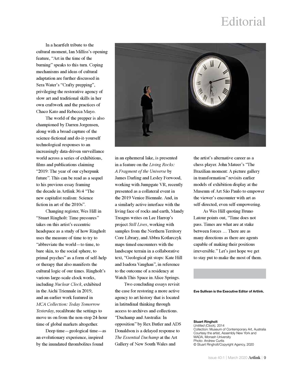 Artlink Magazine Preview Pages