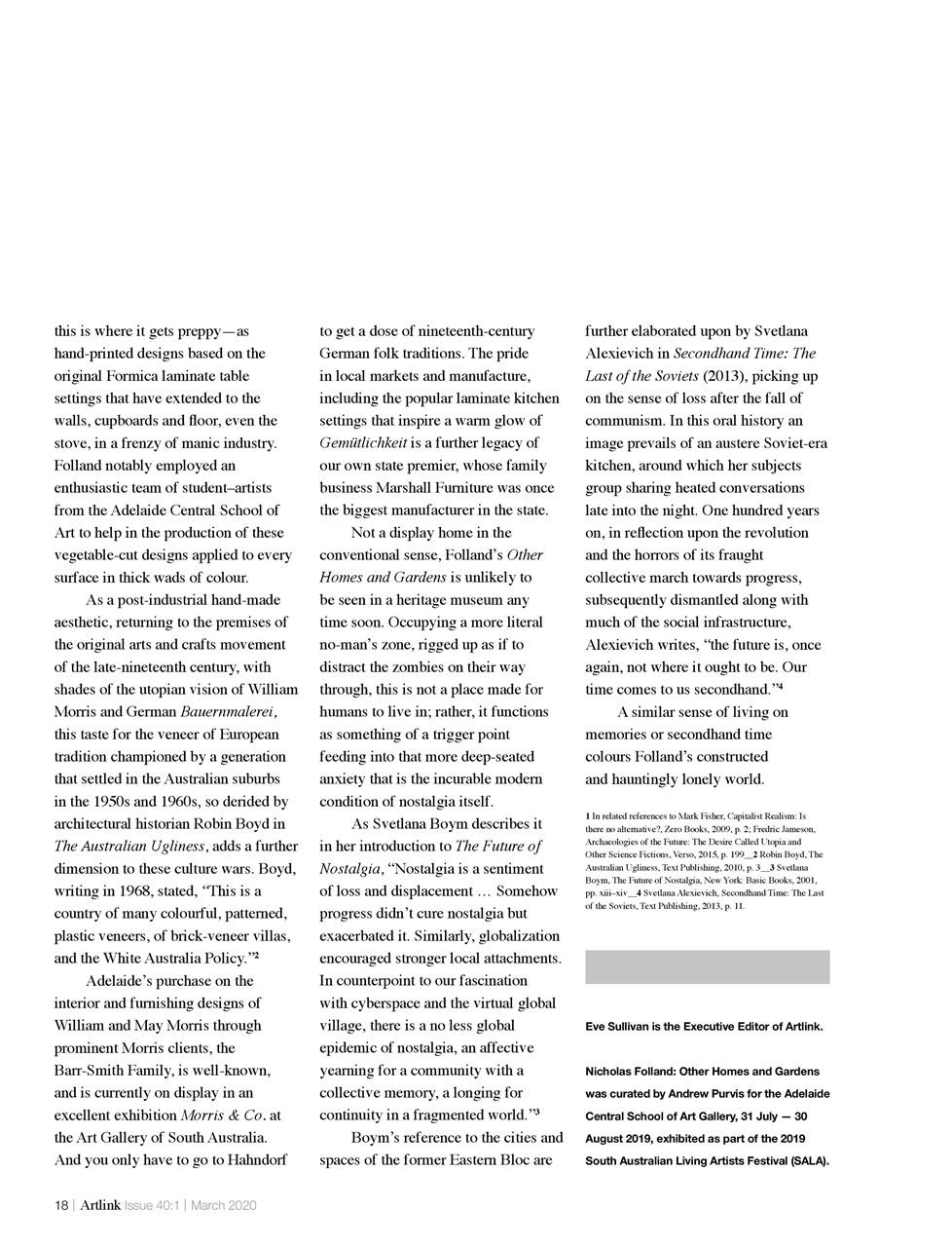 Artlink Magazine Preview Pages