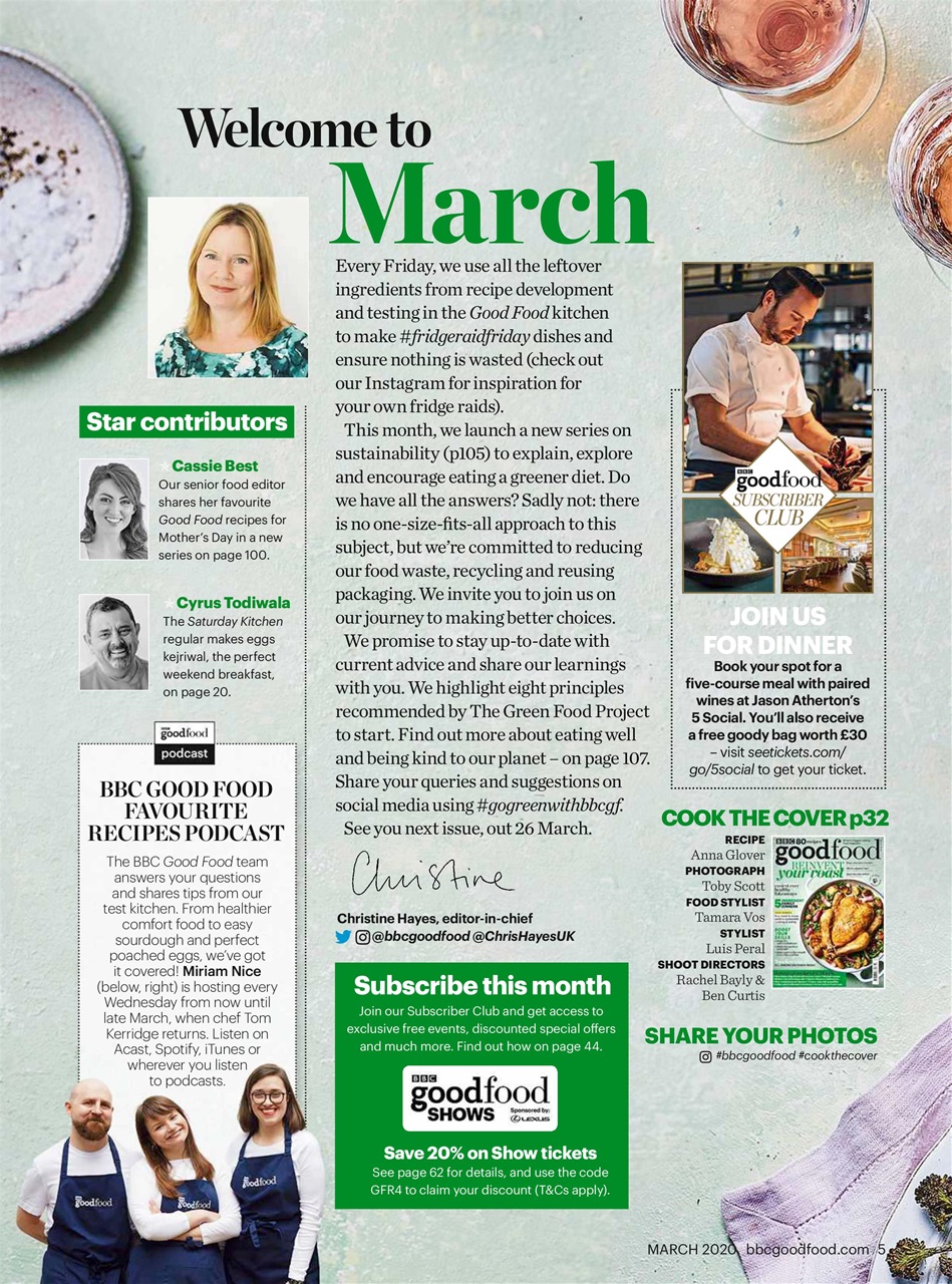 Good Food Magazine Preview Pages