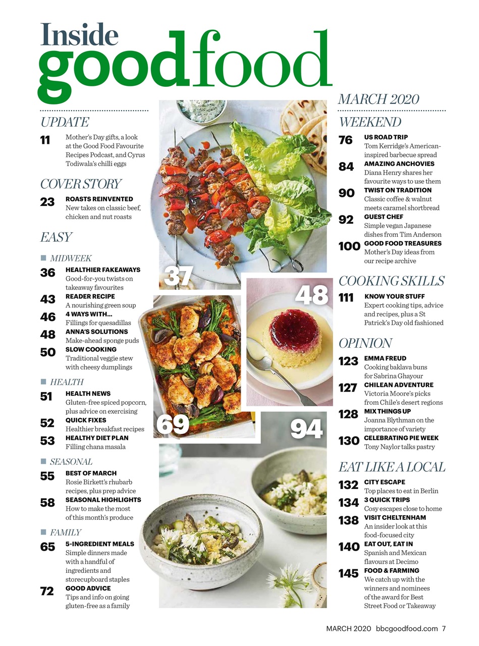 Good Food Magazine Preview Pages
