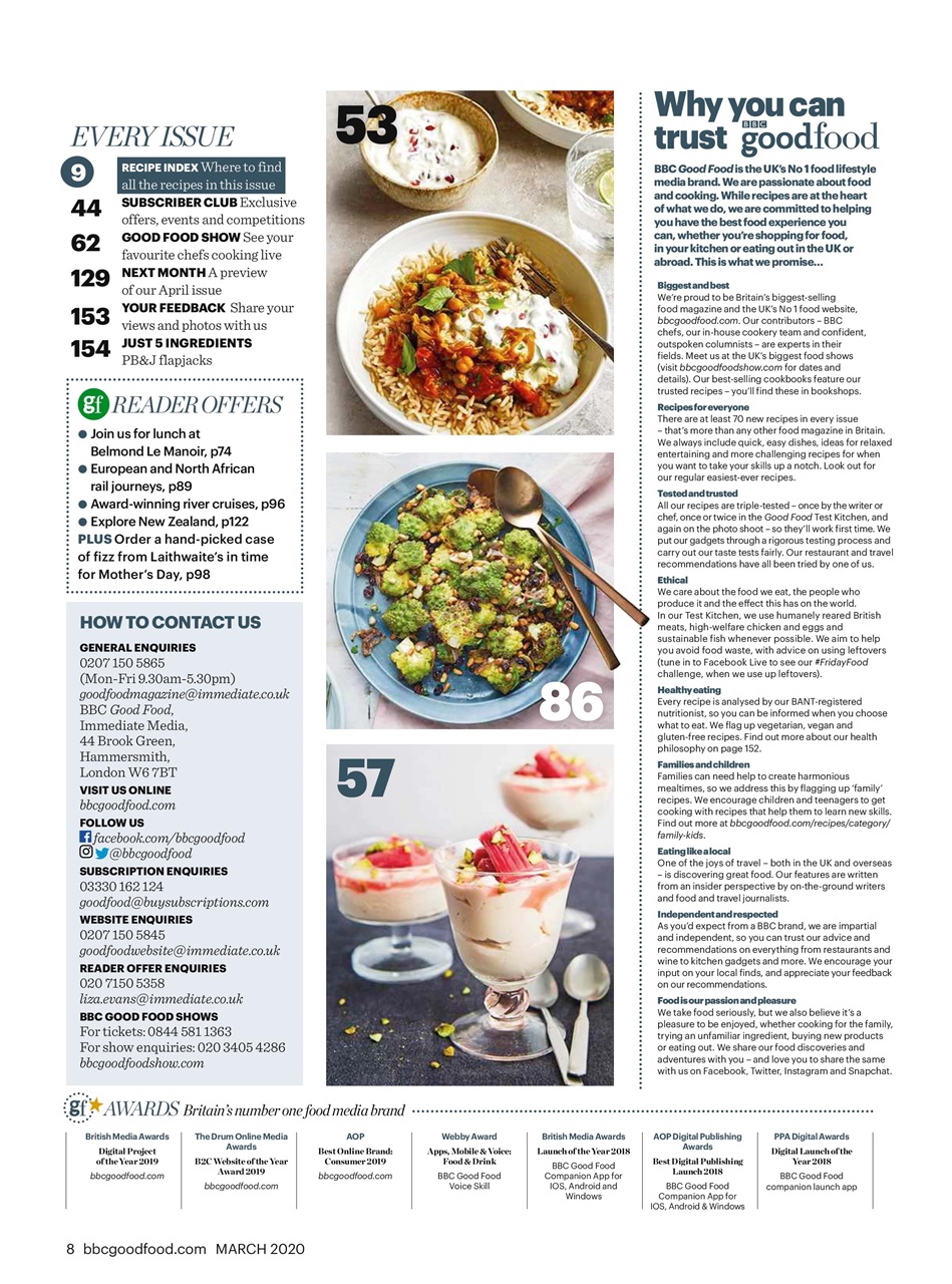 Good Food Magazine Preview Pages
