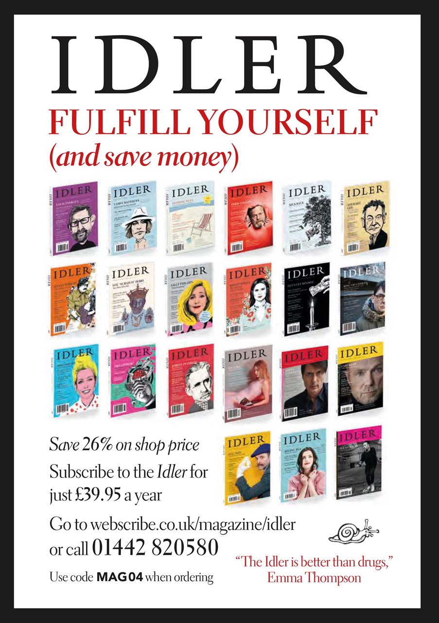 The Idler Magazine Preview Pages