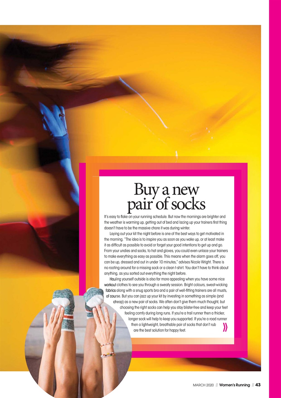 Women’s Running Preview Pages