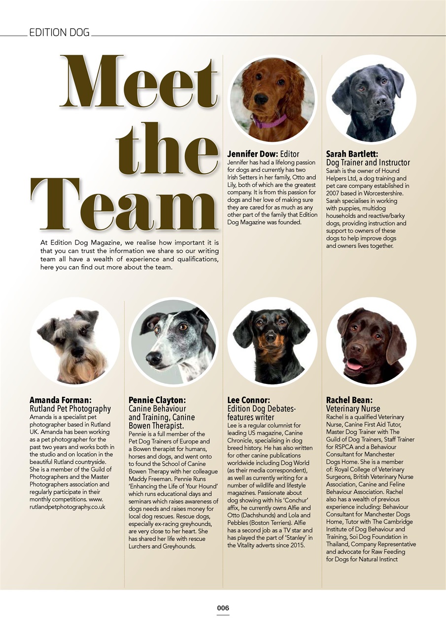 Edition Dog Preview Pages