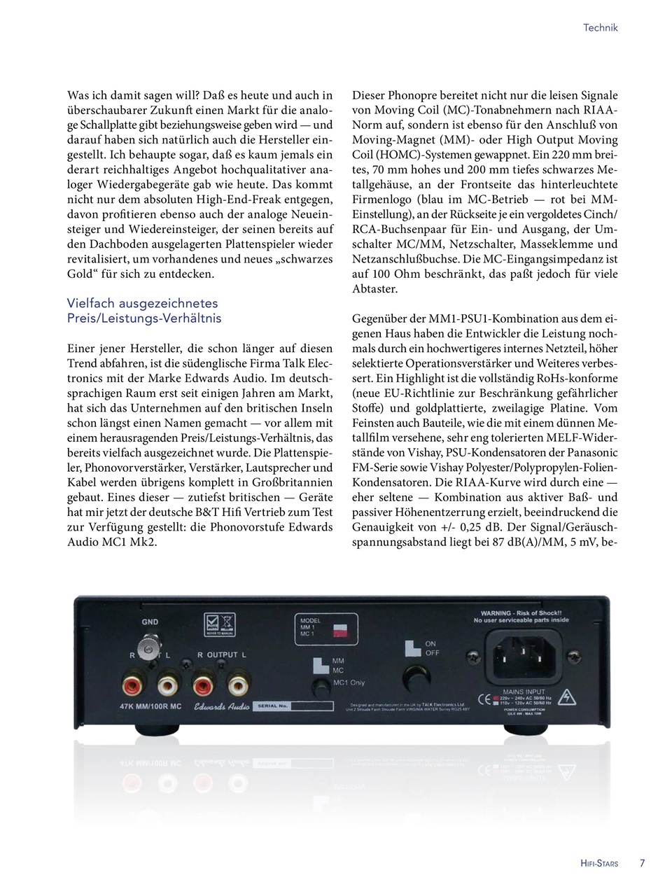 HiFi Stars Magazin Preview Pages