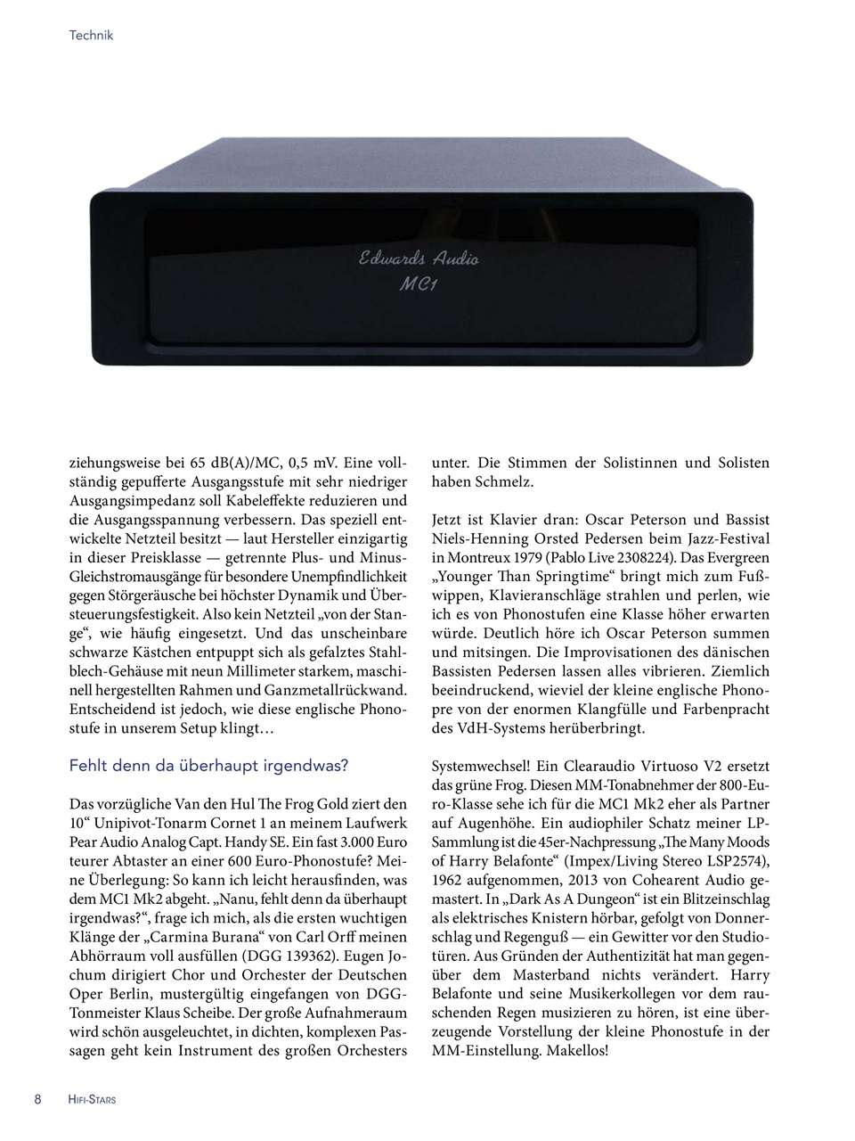 HiFi Stars Magazin Preview Pages