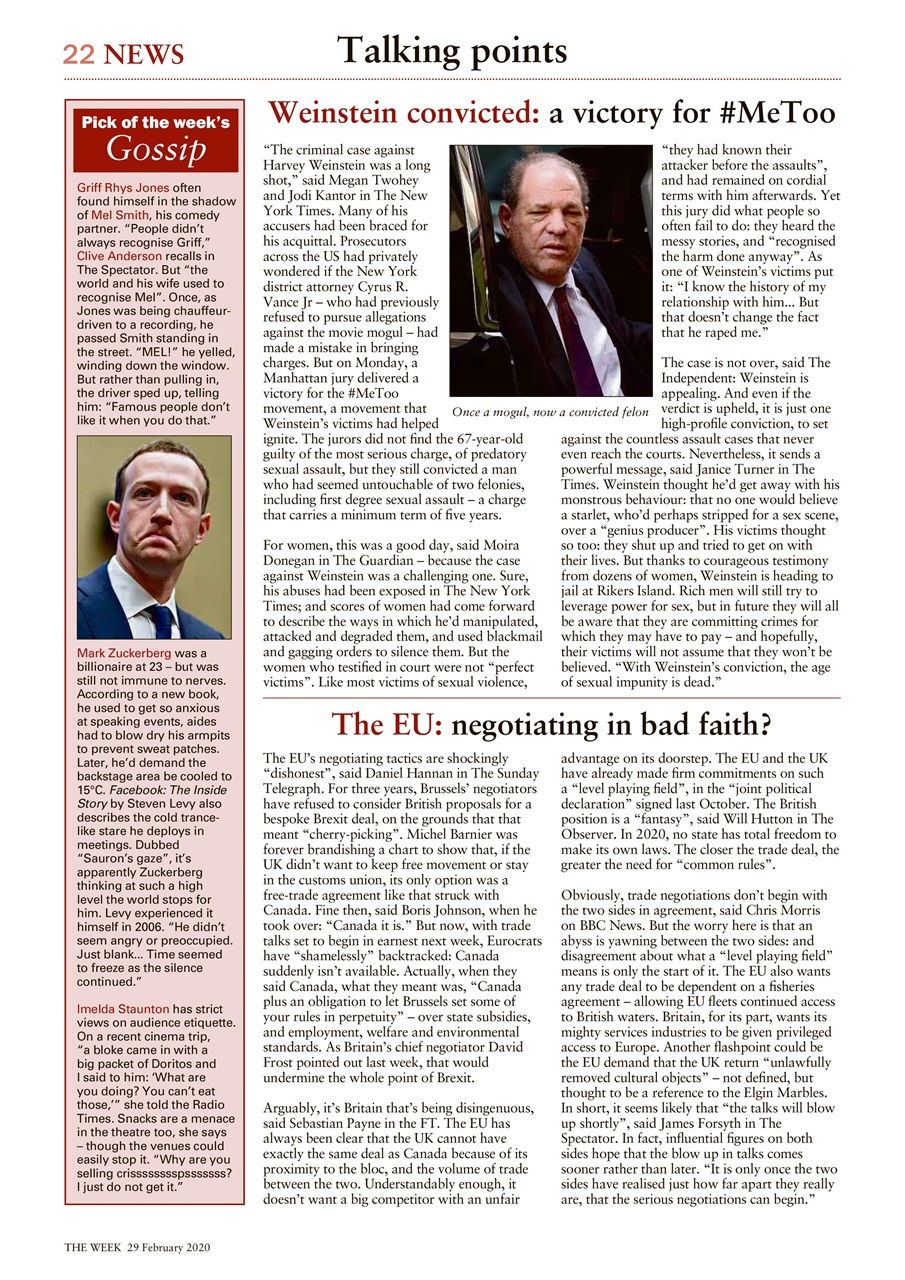 The Week Preview Pages