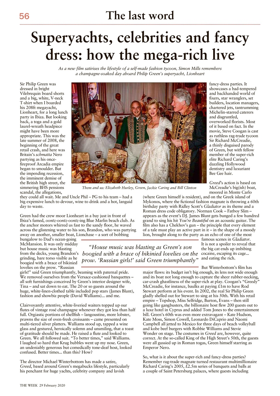 The Week Preview Pages