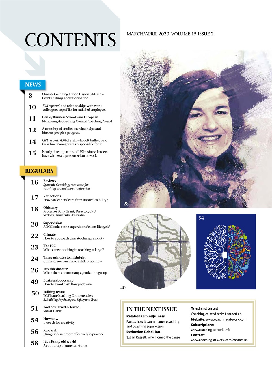 Coaching at Work Preview Pages