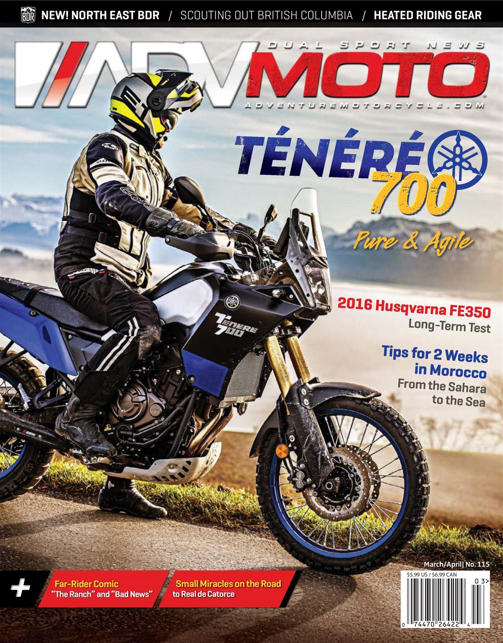 Adventure Motorcycle Preview Pages