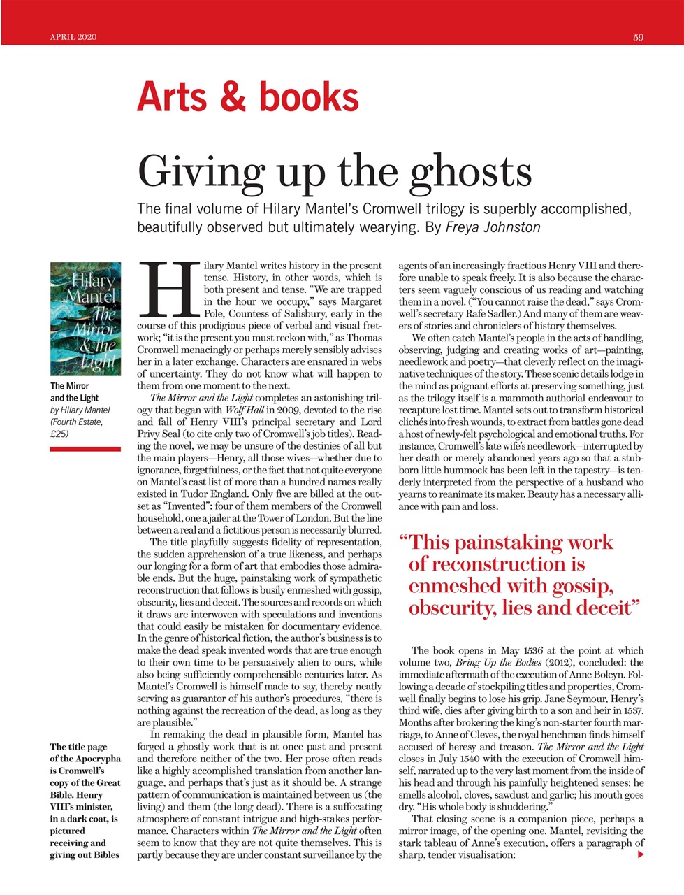 Prospect Magazine Preview Pages