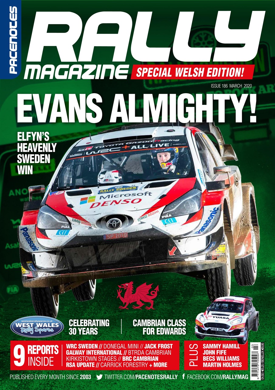 Pacenotes Rally magazine Preview Pages