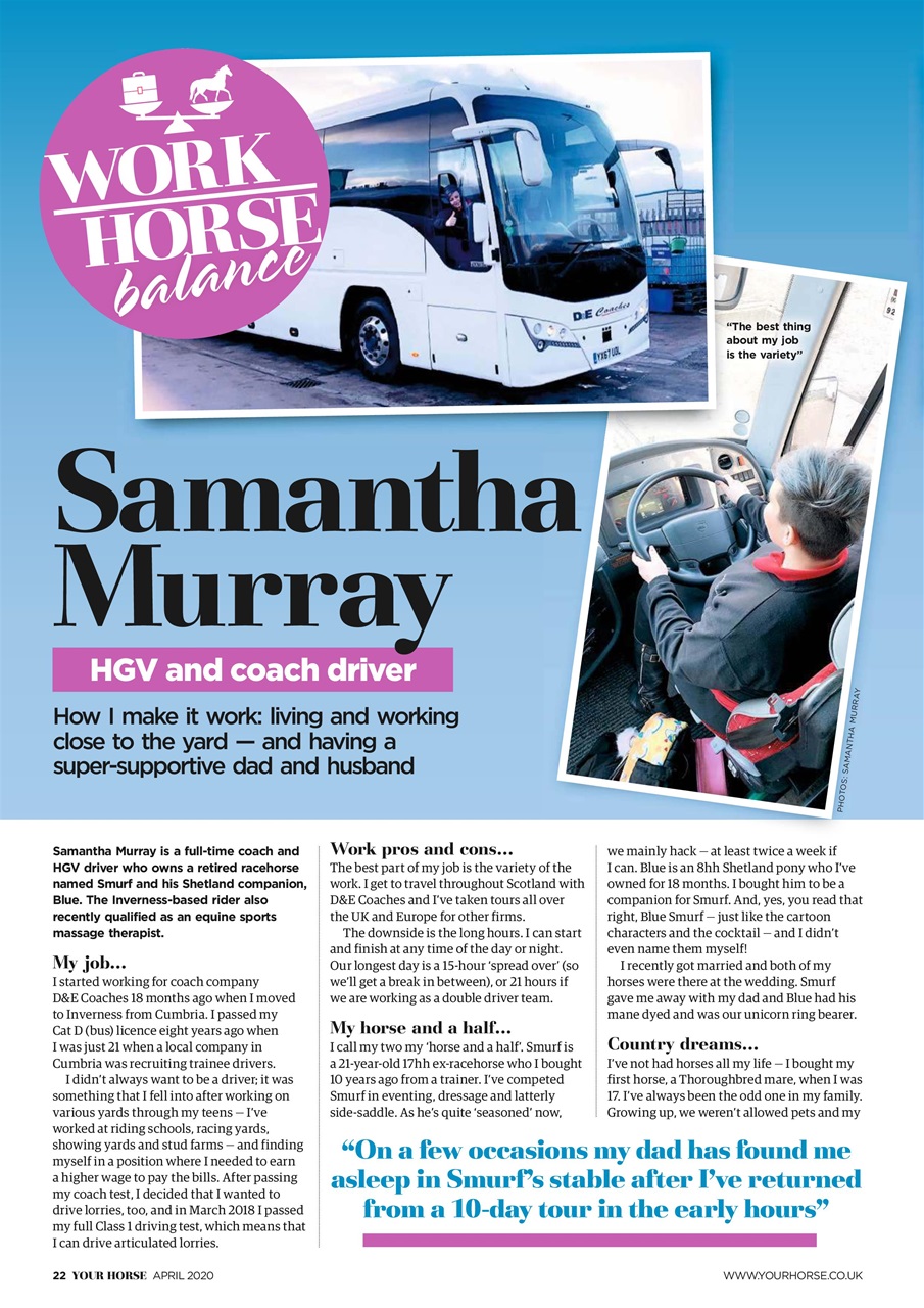 Your Horse Preview Pages