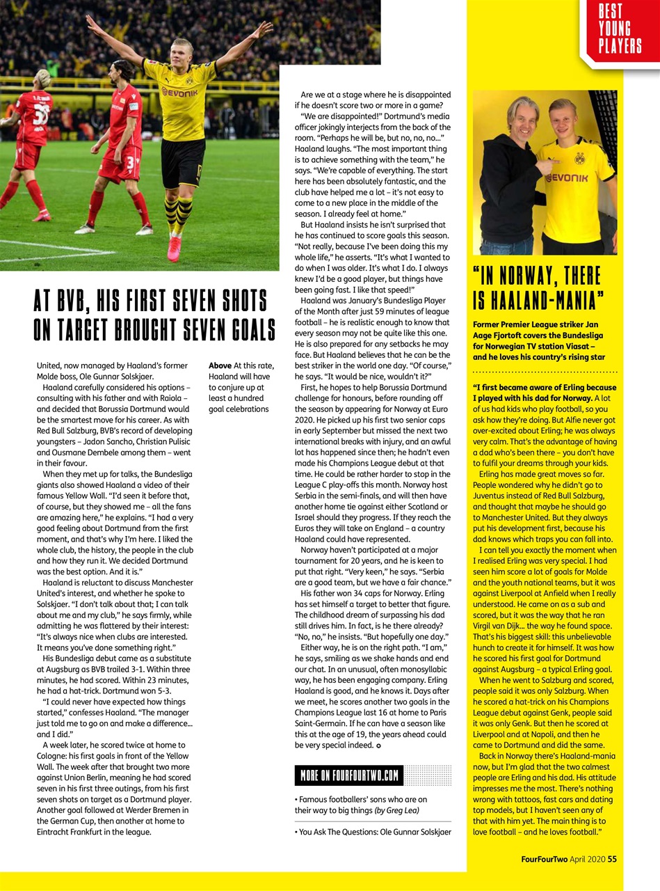 FourFourTwo Preview Pages