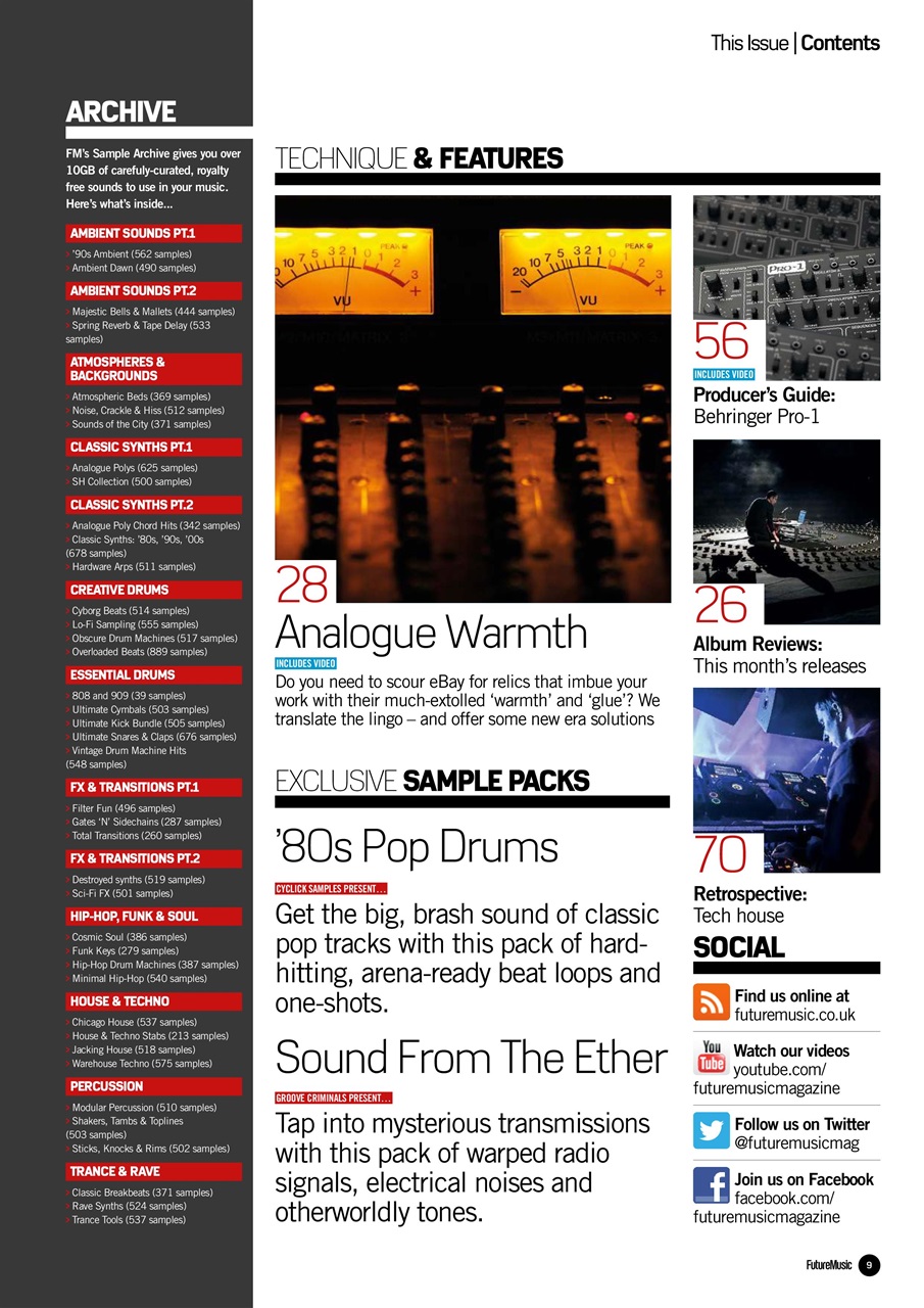 Future Music Preview Pages