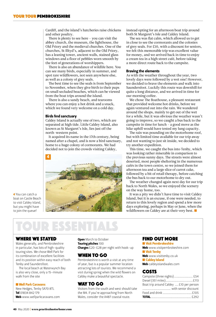 Practical Motorhome Preview Pages