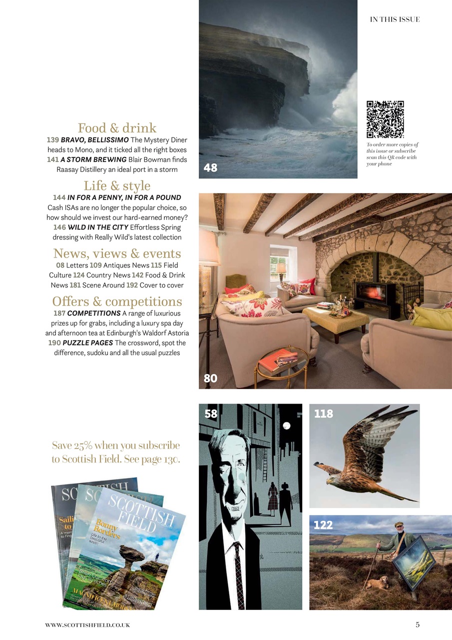 Scottish Field Preview Pages