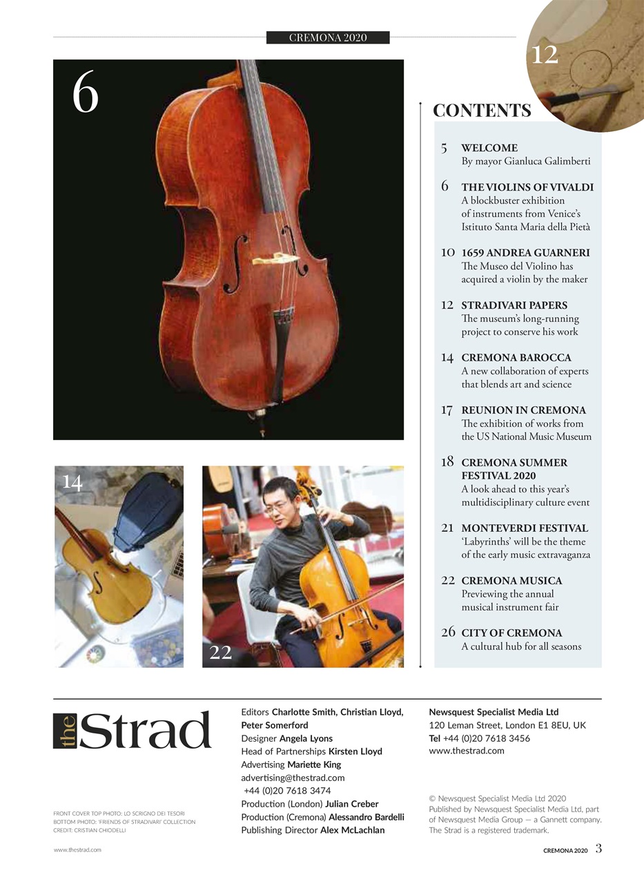 The Strad Preview Pages