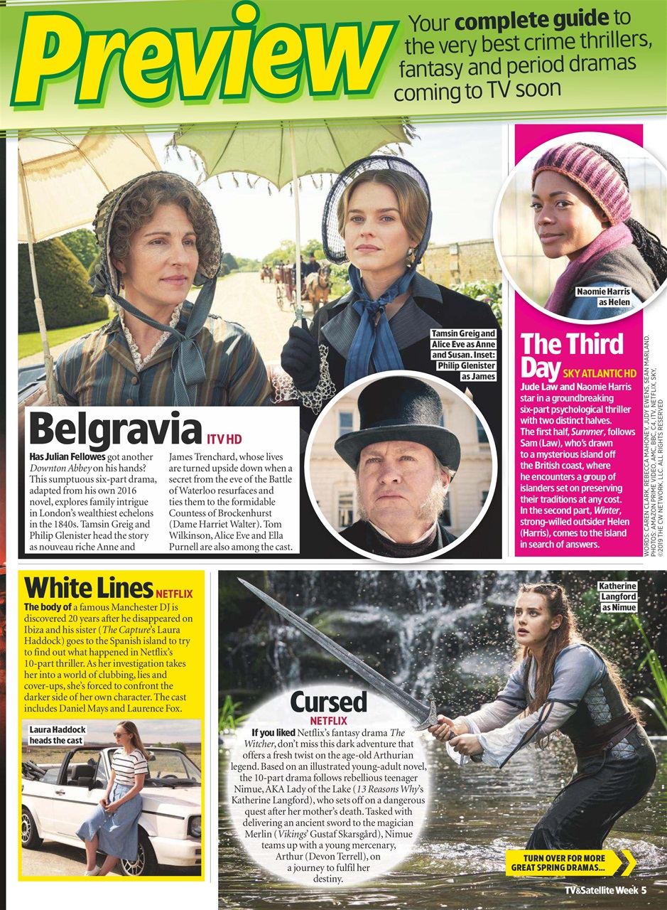 TV & Satellite Week Preview Pages