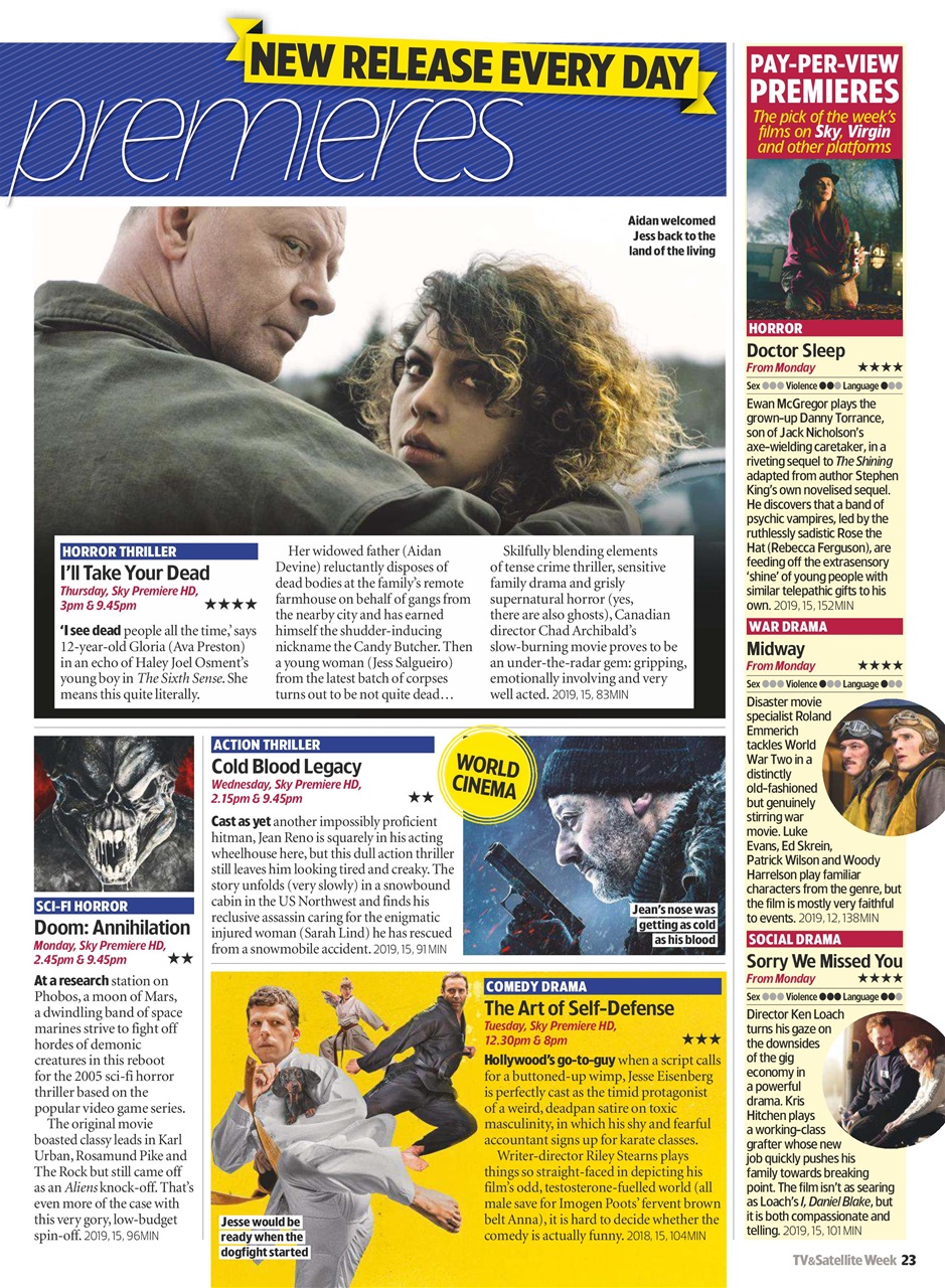 TV & Satellite Week Preview Pages