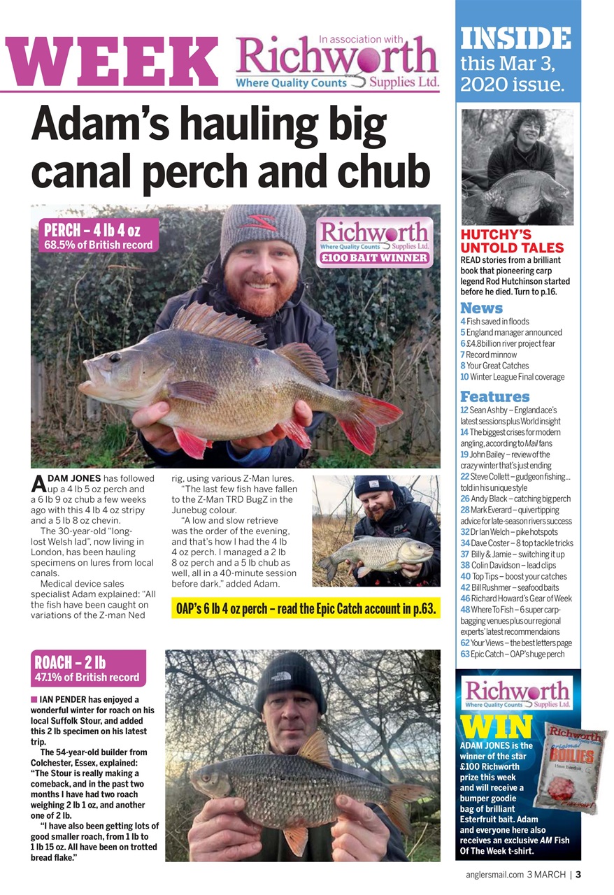 Anglers Mail Preview Pages