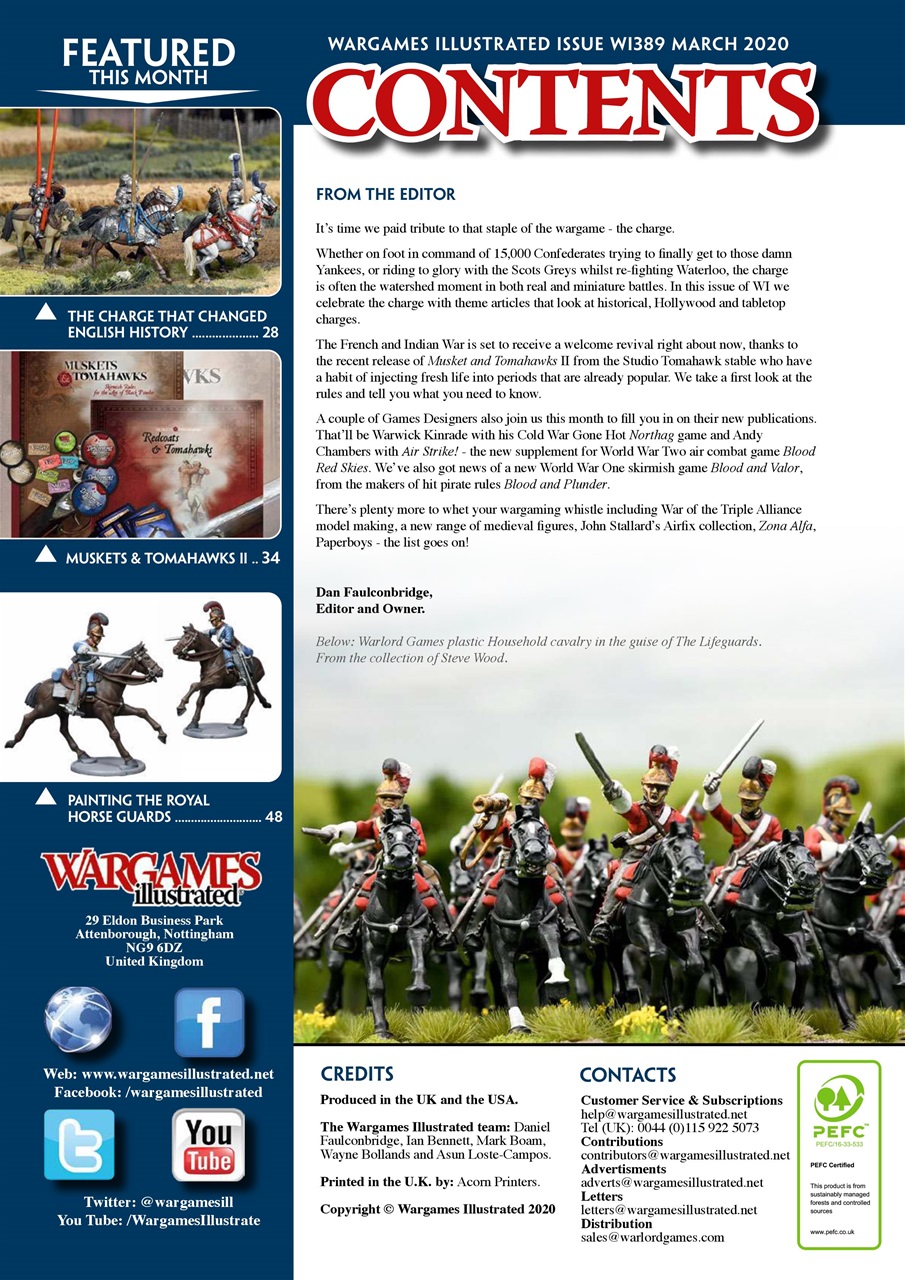Wargames Illustrated Preview Pages