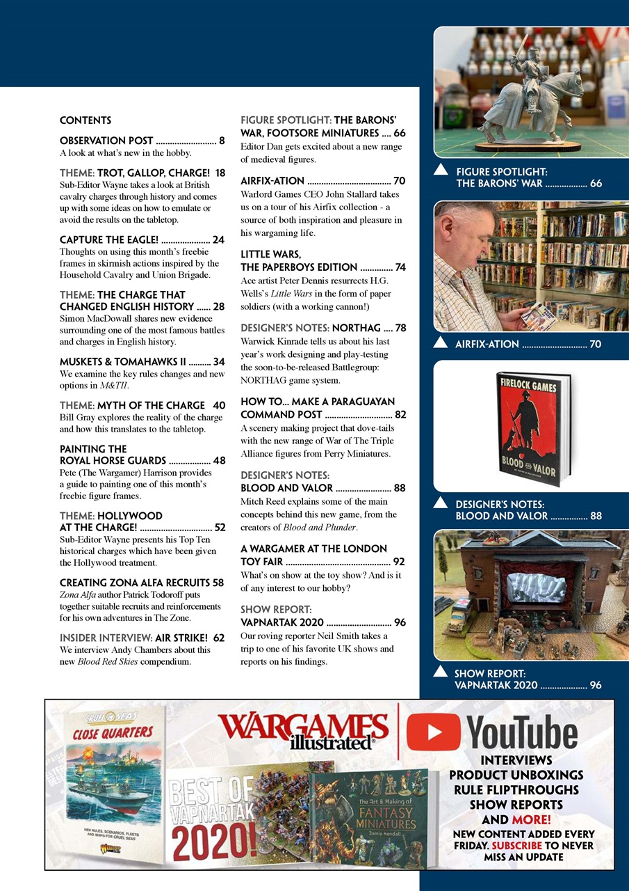 Wargames Illustrated Preview Pages
