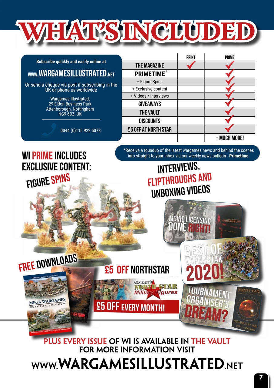 Wargames Illustrated Preview Pages