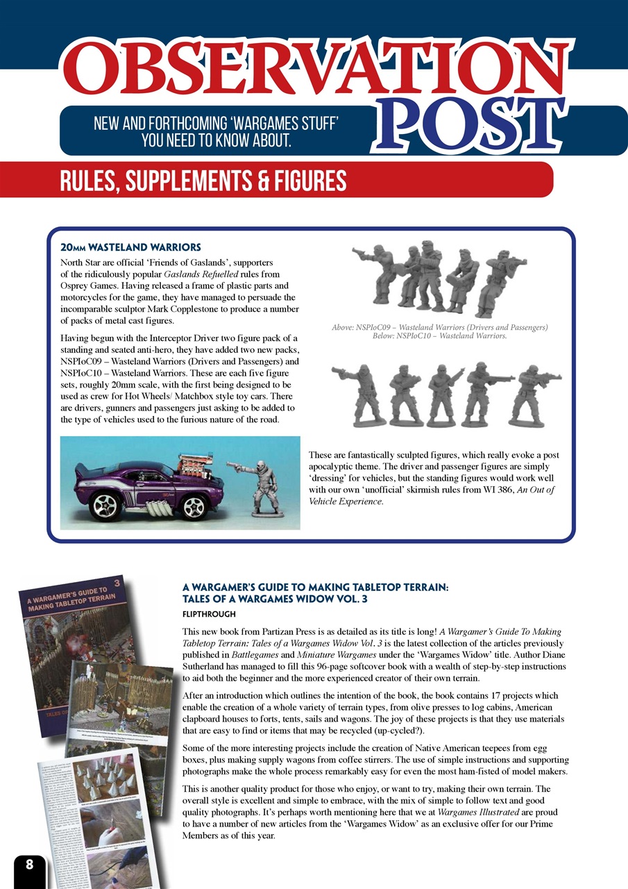 Wargames Illustrated Preview Pages