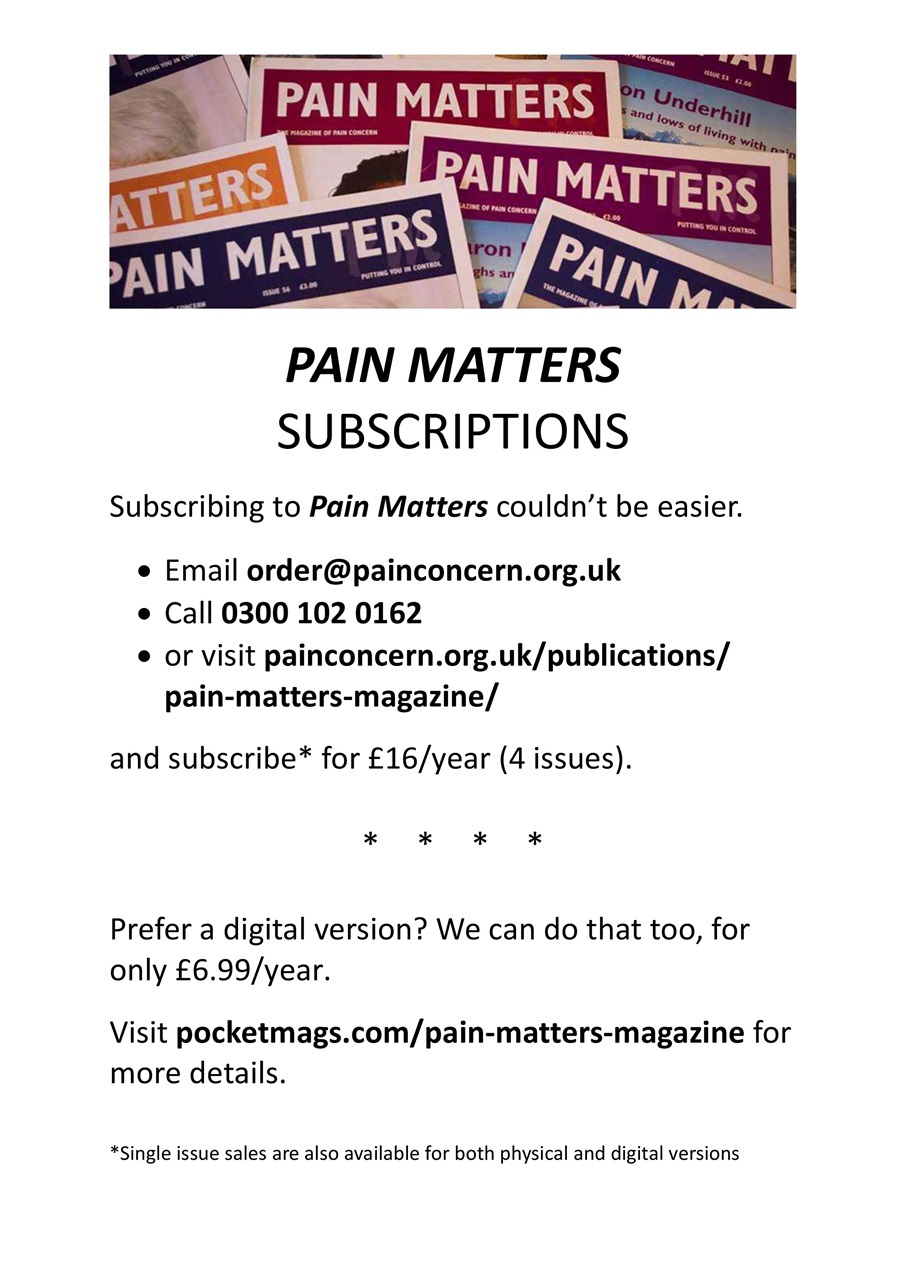 Pain Matters Preview Pages