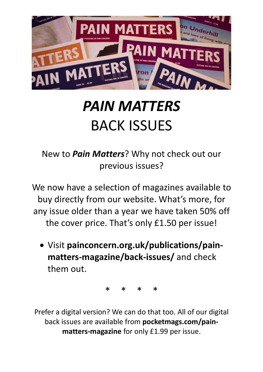Pain Matters Preview Pages