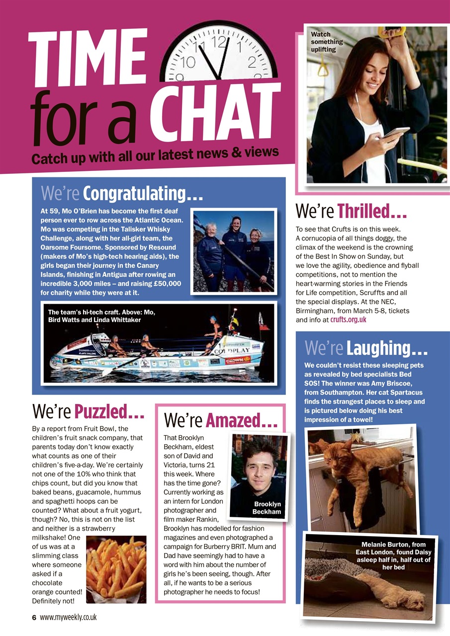 My Weekly Preview Pages