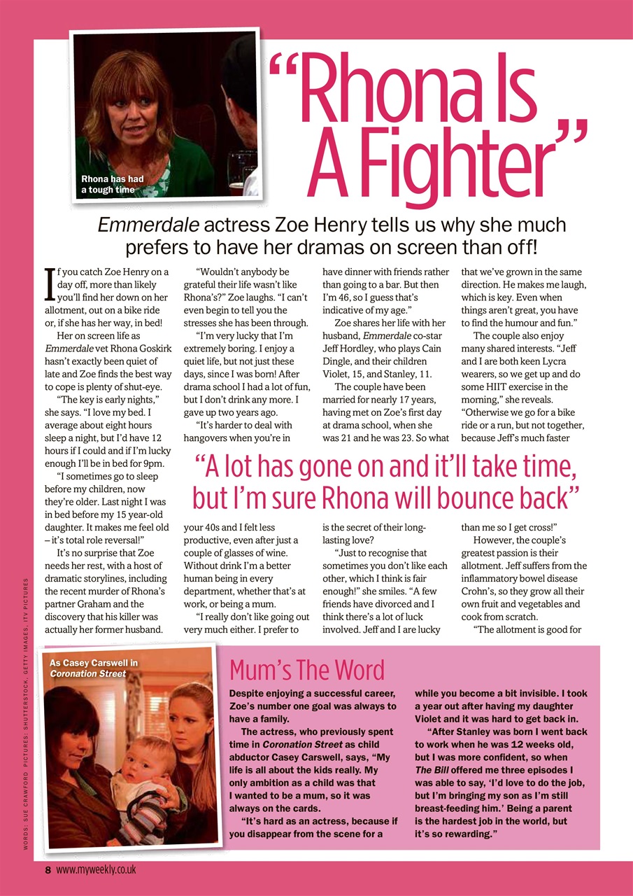 My Weekly Preview Pages