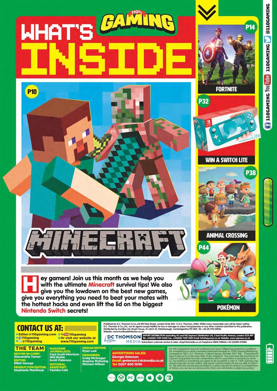 110% Gaming Preview Pages