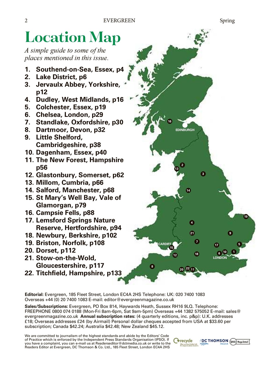 Evergreen Preview Pages